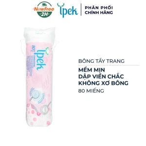 Bông Tẩy Trang Ipek 80 Miếng