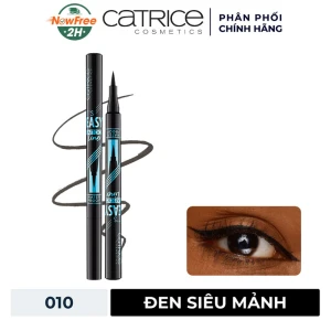 Bút Dạ Kẻ Mắt Catrice Siêu Mảnh Sắc Nét - 010 Đen 1.1ml