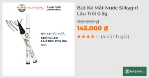 Bút Kẻ Mắt Nước Silkygirl Lâu Trôi 0.5g