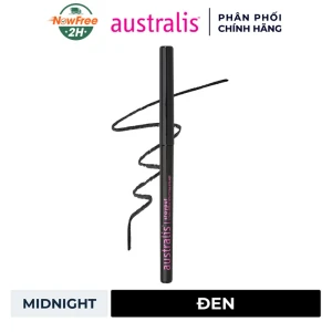 Chì Kẻ Mắt Australis Midnight - Màu Đen