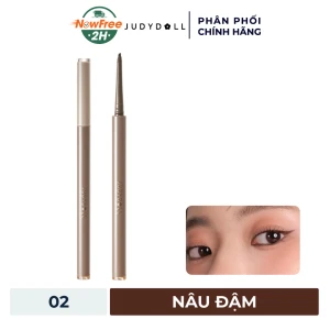 Chì Kẻ Mắt Gel Judydoll Siêu Mịn - 02 Nâu Đậm 0.06g