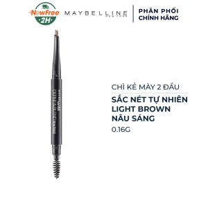 Chì Kẻ Mày 2 Đầu Maybelline Màu Nâu Sáng Light Brown 0.16g