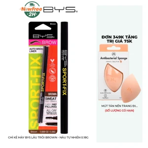 Chì Kẻ Mày BYS Lâu Trôi Brown - Nâu Tự Nhiên 0.18g