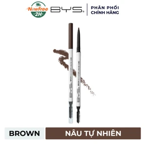 Chì Kẻ Mày BYS Siêu Mảnh Lâu Trôi Brown - Nâu Tự Nhiên 0.06g
