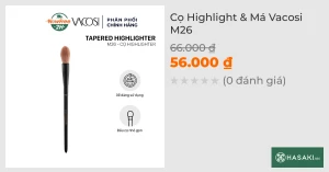 Cọ Highlight & Má Vacosi M26