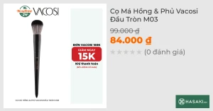 Cọ Má Hồng & Phủ Vacosi Đầu Tròn M03