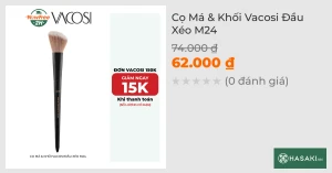 Cọ Má & Khối Vacosi Đầu Xéo M24