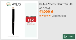 Cọ Môi Vacosi Đầu Tròn L10