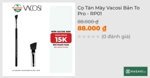 Cọ Tán Mày Vacosi Bản To Pro - RP01