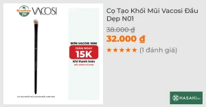 Cọ Tạo Khối Mũi Vacosi Đầu Dẹp N01