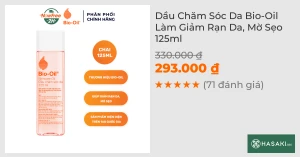 Dầu Chăm Sóc Da Bio-Oil Làm Giảm Rạn Da, Mờ Sẹo 125ml