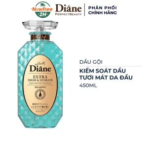 Dầu Gội Diane Sạch Dầu Và Tươi Mát Da Đầu 450ml