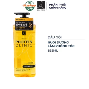 Dầu Gội Elastine Nuôi Dưỡng, Làm Phồng Tóc 855ml