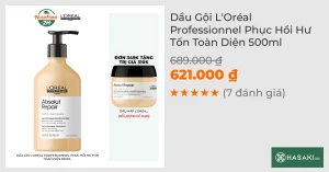 Dầu Gội L'Oréal Professionnel Phục Hồi Hư Tổn Toàn Diện 500ml