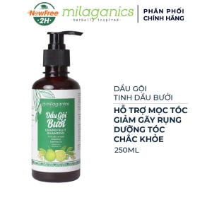 Dầu Gội Milaganics Tinh Dầu Bưởi Kích Thích Mọc Tóc 250ml