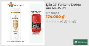 Dầu Gội Pantene Dưỡng Ẩm Tóc 355ml