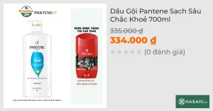 Dầu Gội Pantene Sạch Sâu Chắc Khoẻ 700ml