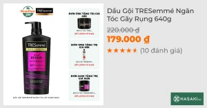 Dầu Gội TRESemmé Ngăn Tóc Gãy Rụng 640g