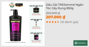 Dầu Gội TRESemmé Ngăn Tóc Gãy Rụng 850g
