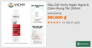 Dầu Gội Vichy Ngăn Ngừa & Giảm Rụng Tóc 200ml