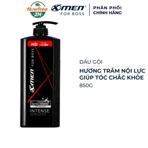 Dầu Gội X-Men For Boss Intense Hương Trầm Nội Lực 850g
