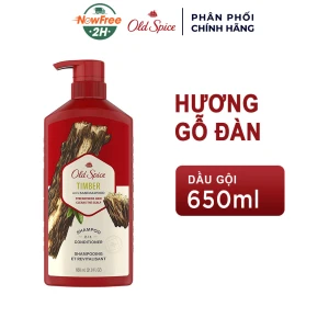 Dầu Gội Xả 2in1 Old Spice Cho Nam Hương Gỗ Đàn 650ml