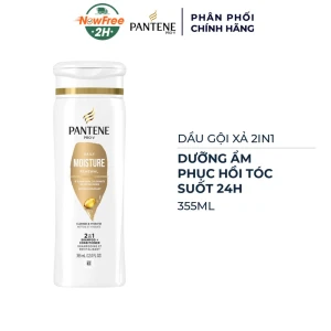 Dầu Gội Xả 2in1 Pantene Dưỡng Ẩm Tóc 355ml