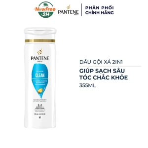 Dầu Gội Xả 2in1 Pantene Sạch Sâu Chắc Khỏe 355ml