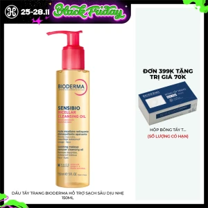 Dầu Tẩy Trang Bioderma Hỗ Trợ Sạch Sâu Dịu Nhẹ 150ml