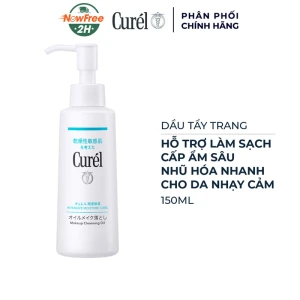 Dầu Tẩy Trang Curél Cấp Ẩm Chuyên Sâu 150ml