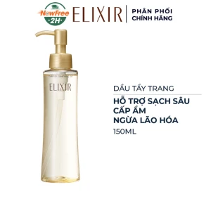Dầu Tẩy Trang Elixir Sạch Sâu, Cấp Ẩm, Ngừa Lão Hóa 150ml