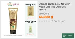 Dầu Xả Dược Liệu Nguyên Xuân Cho Tóc Dầu Bết 150ml