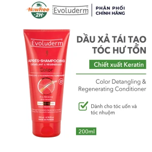 Dầu Xả Evoluderm Cho Tóc Nhuộm Bóng Mượt Bền Màu 200ml