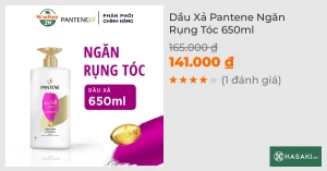 Dầu Xả Pantene Ngăn Rụng Tóc 650ml