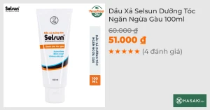Dầu Xả Selsun Dưỡng Tóc Ngăn Ngừa Gàu 100ml