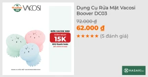 Dụng Cụ Rửa Mặt Vacosi Boover DC03