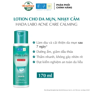 Dung Dịch Hada Labo Dưỡng Ẩm Cho Da Mụn Và Nhạy Cảm 170ml