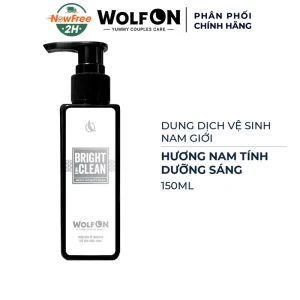 Dung Dịch Vệ Sinh Nam Giới Wolf On Dưỡng Sáng 150ml