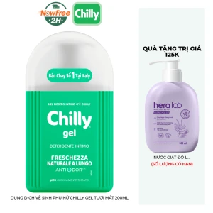 Dung Dịch Vệ Sinh Phụ Nữ Chilly Gel Tươi Mát 200ml