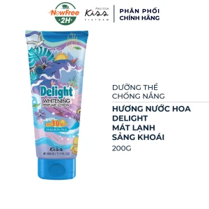 Dưỡng Thể Chống Nắng Malissa Kiss Hương Nước Hoa Delight 200g