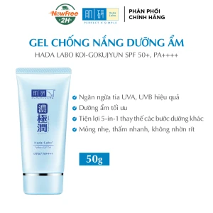 Gel Chống Nắng Hada Labo Dưỡng Ẩm Mịn Mượt Da 50g
