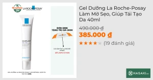 Gel Dưỡng La Roche-Posay Làm Mờ Sẹo, Giúp Tái Tạo Da 40ml