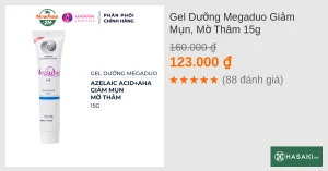 Gel Dưỡng Megaduo Giảm Mụn, Mờ Thâm 15g