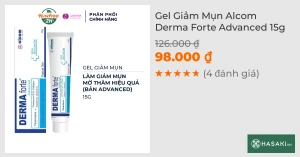 Gel Giảm Mụn Alcom Derma Forte Advanced 15g