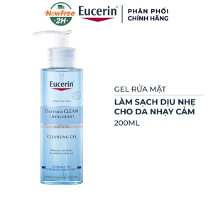 Gel Rửa Mặt Eucerin Làm Sạch Dịu Nhẹ Da Nhạy Cảm 200ml