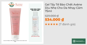 Gel Tẩy Tế Bào Chết Avène Dịu Nhẹ Cho Da Nhạy Cảm 75ml