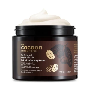 HSD 05/2025 Bơ Dưỡng Thể Cocoon Chiết Xuất Cà Phê Đắk Lắk 200ml