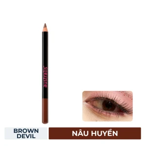 HSD 07/2025 Chì Kẻ Mắt Australis Màu Nâu Huyền 1.15g
