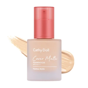 HSD 07/2025 Kem Nền Cathy Doll Mịn Lì 02 Light Beige - Da Sáng 30g