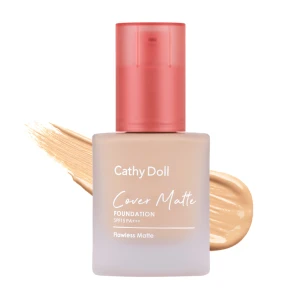 HSD 07/2025 Kem Nền Cathy Doll Mịn Lì 03 Medium Beige - Da Trung Bình 30g
